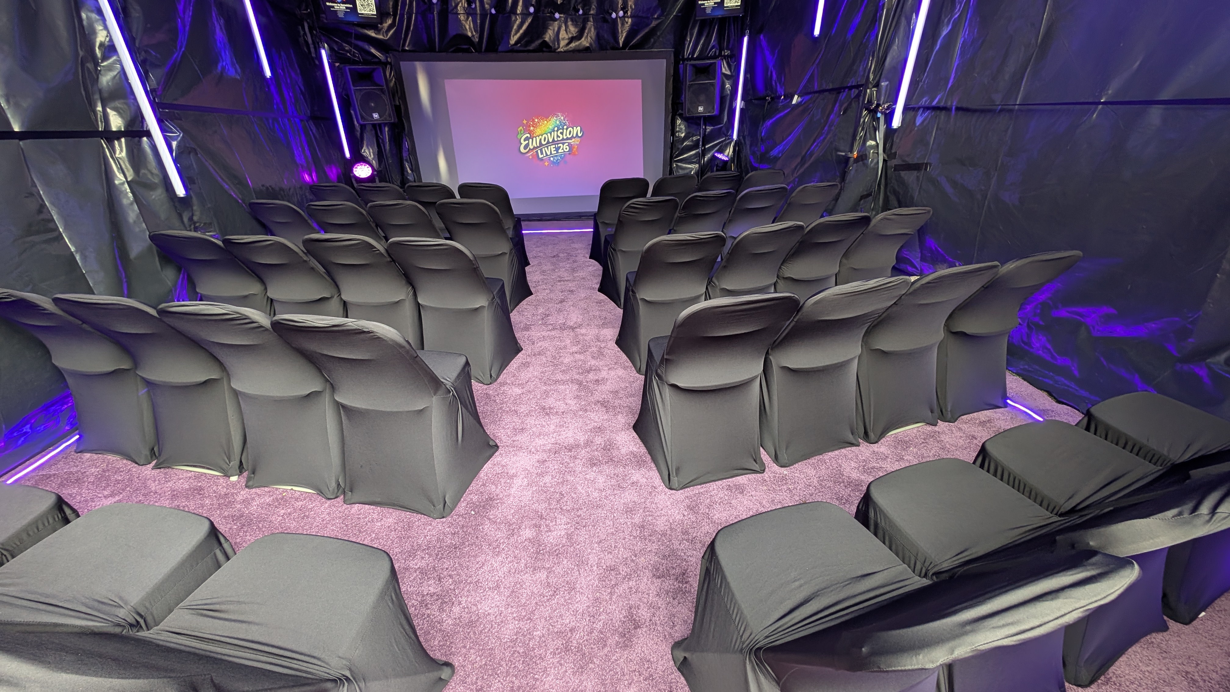 Eurovision Live 2026 event styling